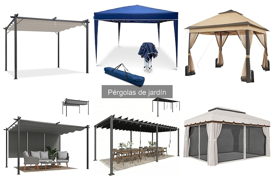 Comparativa: Pérgolas de Madera vs. Metal para Jardín