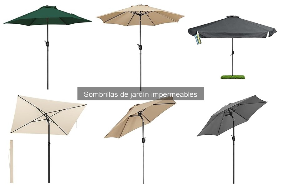 Comparativa: Sombrillas Impermeables de Poliéster vs. Acrílico