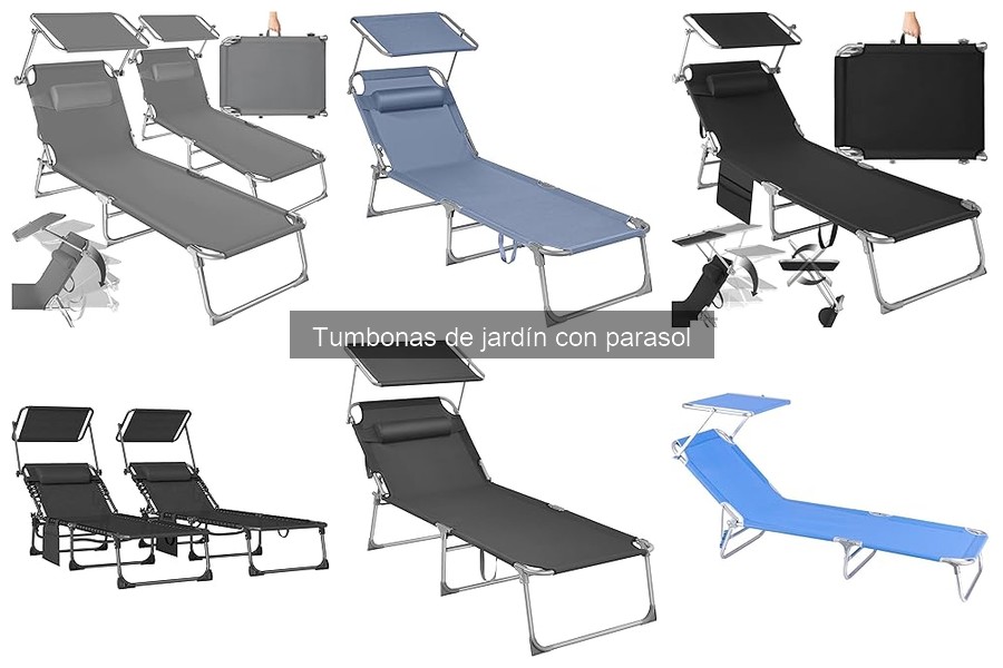 Comparativa: Tumbonas de jardín vs Chaise Longues