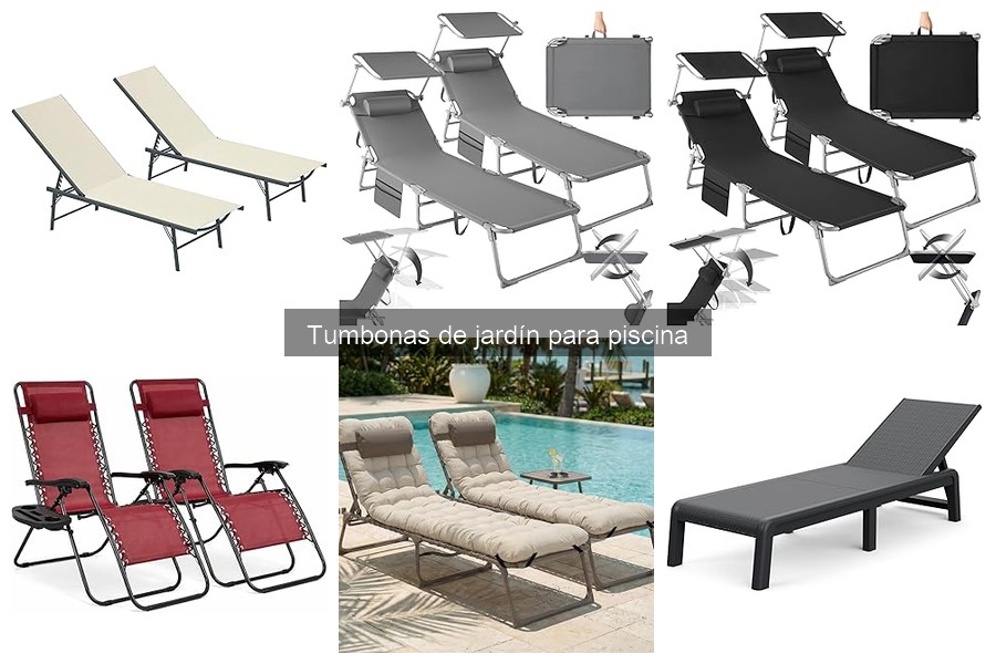 Comparativa: Tumbonas Plegables vs. Fijas para Jardín
