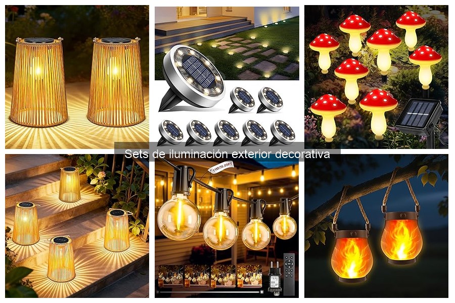 Configuraciones de Iluminación Exterior para Ambientes Perfectos