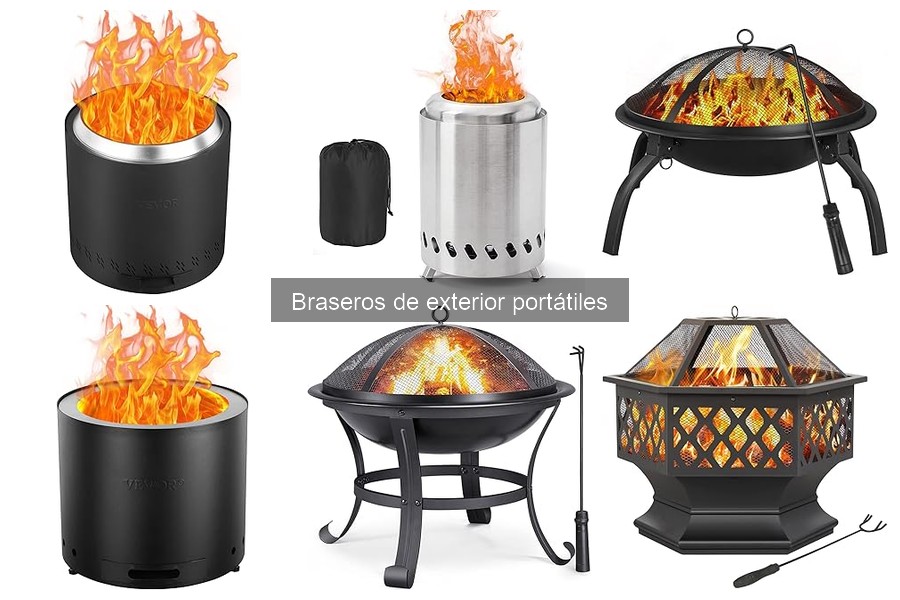 Consejos de seguridad para braseros de exterior portátiles