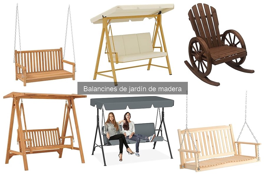 Consejos para el mantenimiento de balancines de jardín de madera