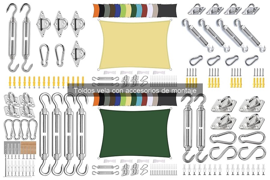 Consejos para elegir el color de un toldo vela