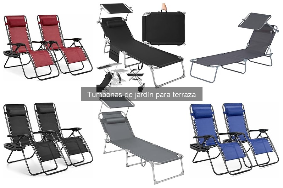 Consejos para elegir tumbonas de jardín resistentes a la intemperie
