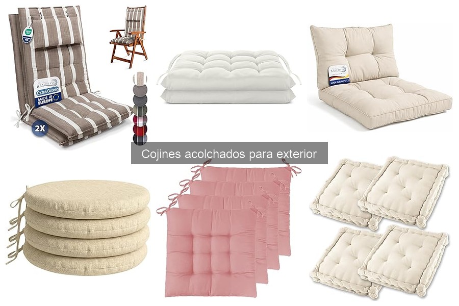 Consejos para Mantener Cojines Acolchados de Exterior