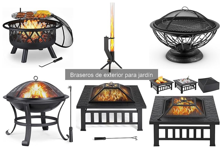 Consejos para usar un brasero de exterior en invierno