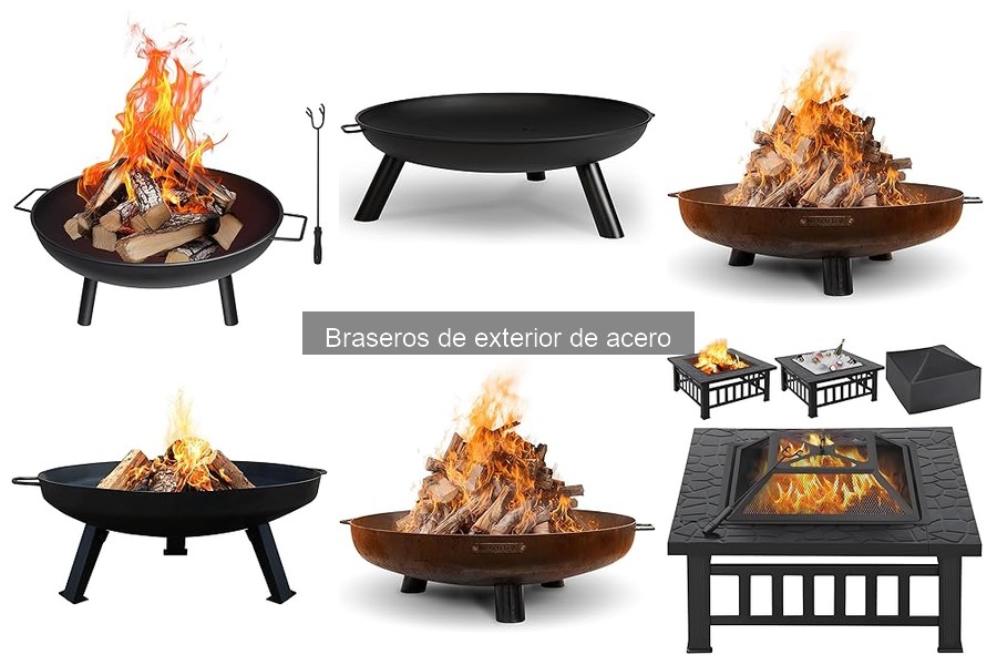 ¿Cuánto cuesta un brasero de exterior de acero? Precios y ofertas