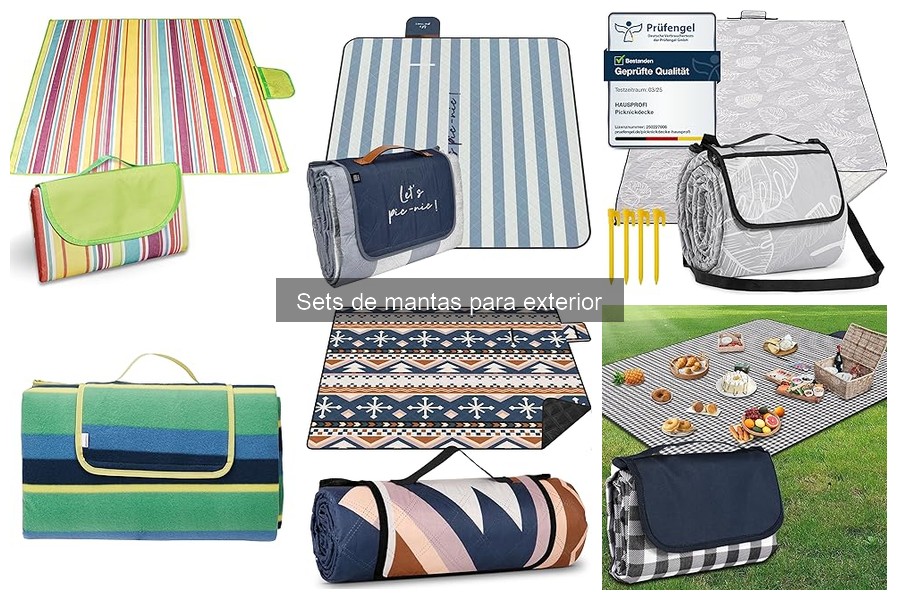 ¿Cuánto cuesta un set de mantas para exterior? Precios y Tips