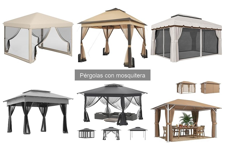 ¿Cuánto dura una pérgola con mosquitera? Guía completa