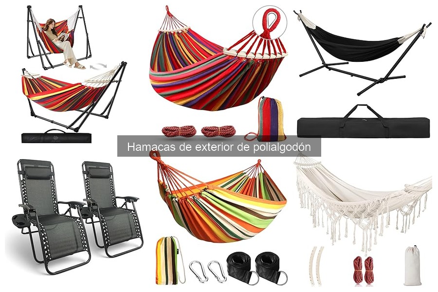 Cuidados y mantenimiento de hamacas de polialgodón