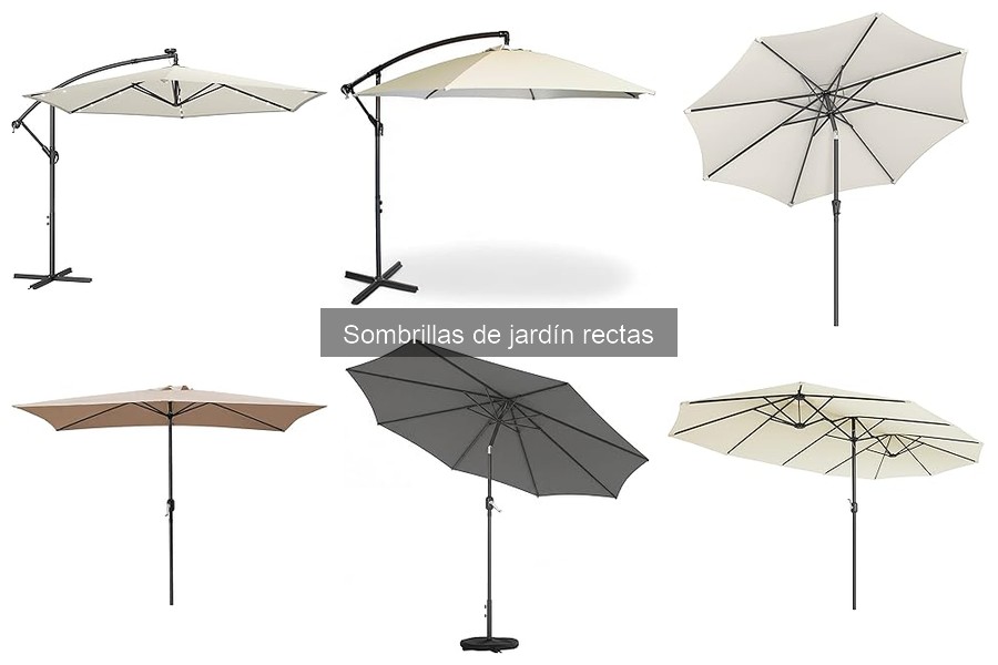Cuidados y Mantenimiento de Sombrillas de Jardín Rectas