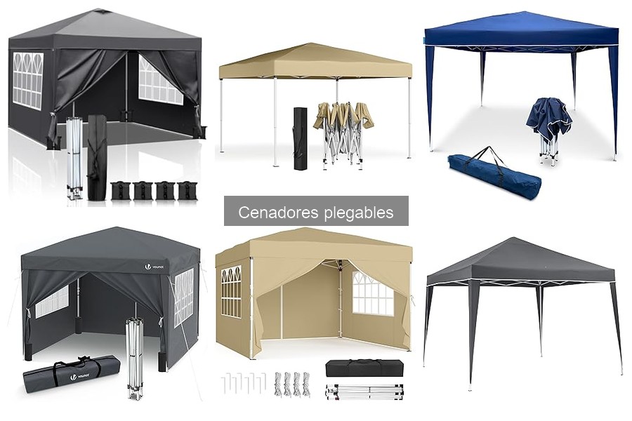 Descubre los Tipos de Cenadores Plegables y sus Características