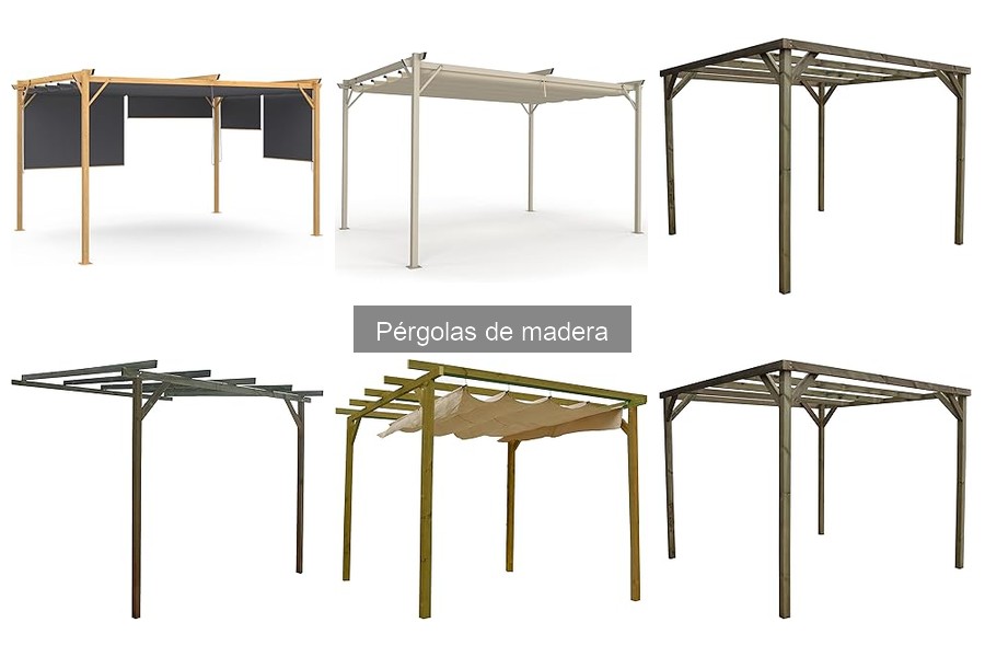 Descubre los tipos de pérgolas de madera y sus ventajas