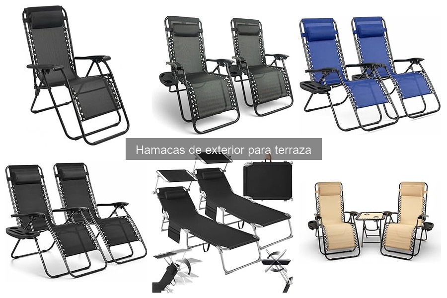 Descubre qué son las hamacas de exterior para terraza
