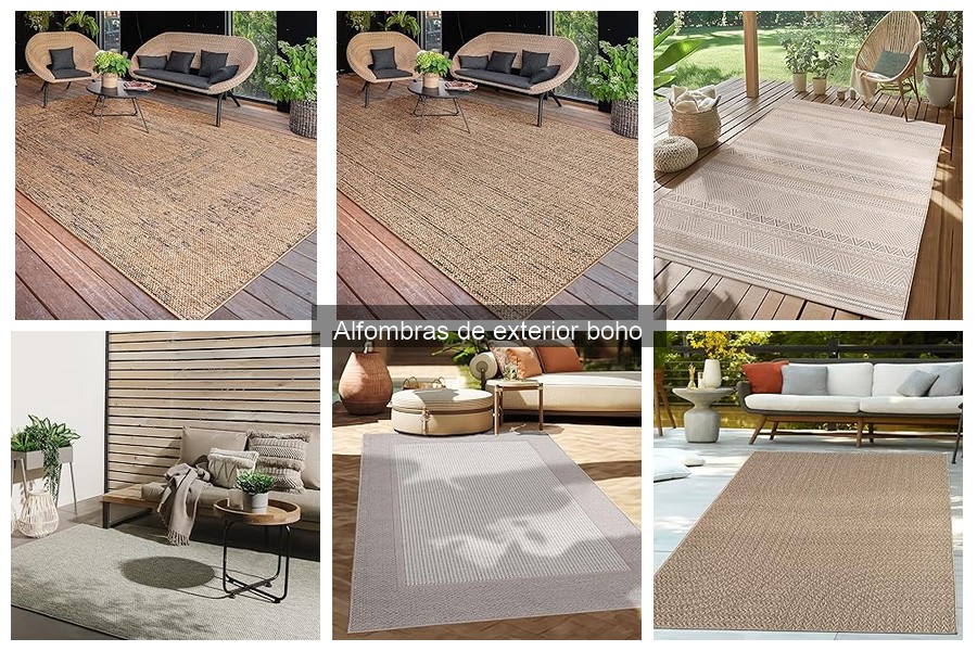 Desmentimos los mitos sobre alfombras boho para exteriores
