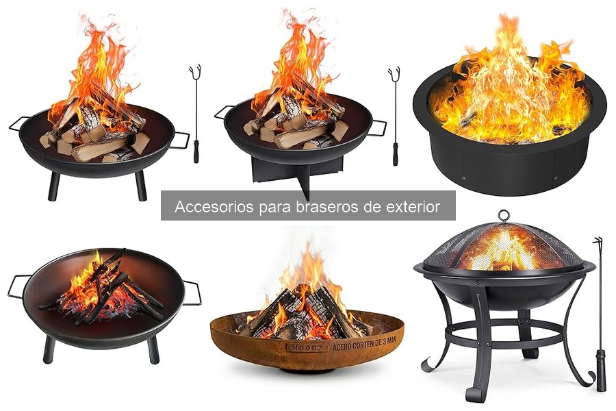 Dónde comprar accesorios para braseros de exterior