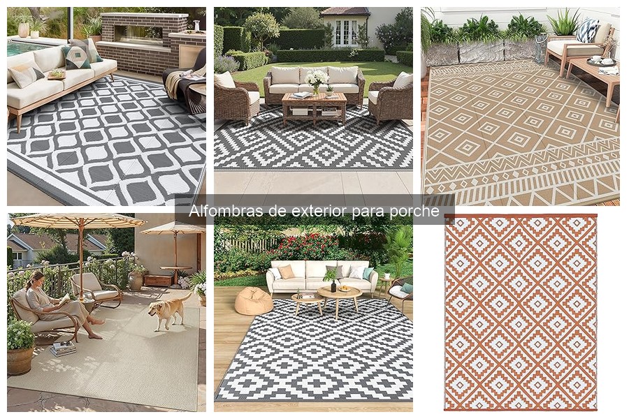 Dónde comprar alfombras de exterior asequibles