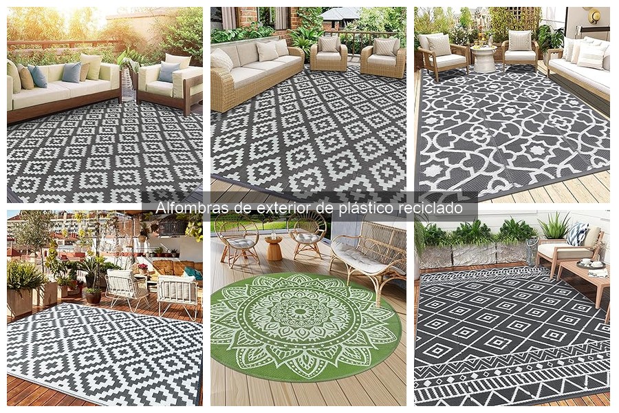 Dónde comprar alfombras de exterior de plástico reciclado