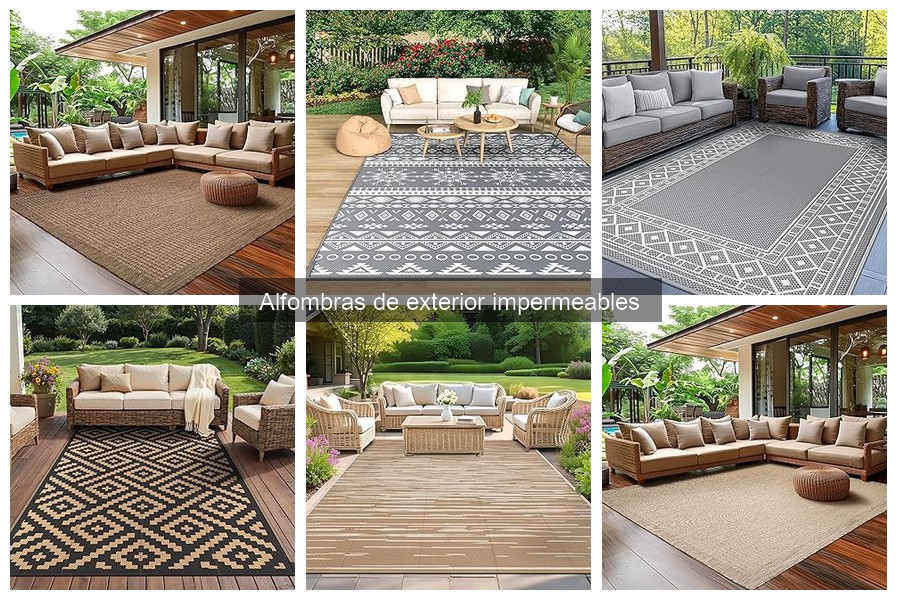 Dónde comprar alfombras de exterior impermeables