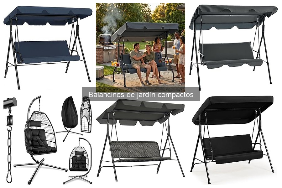 Dónde comprar balancines de jardín compactos: guía y precios