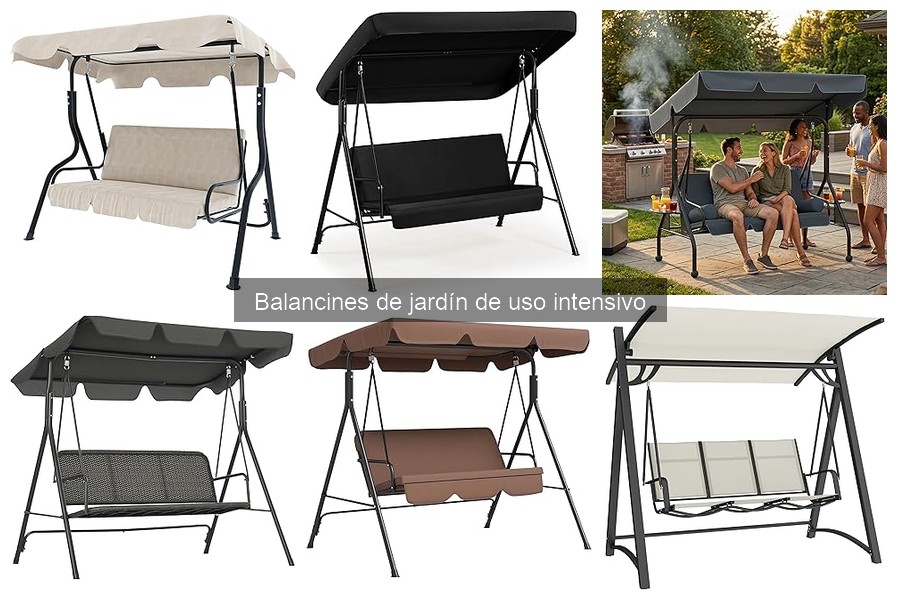 Dónde comprar balancines de jardín de uso intensivo