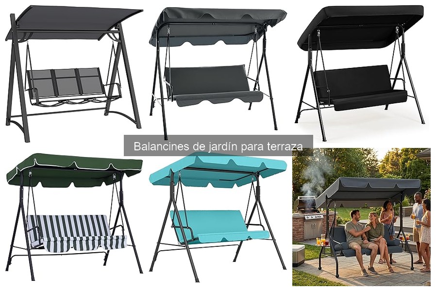 Dónde comprar balancines de jardín: Mejores opciones