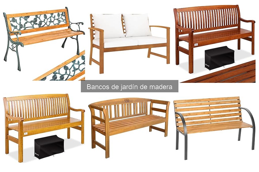 Dónde comprar bancos de jardín de madera de calidad