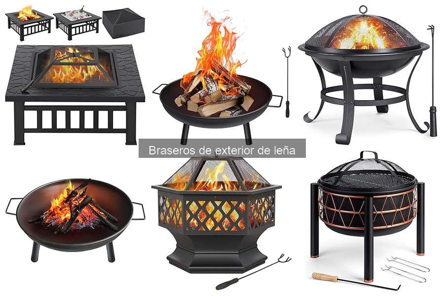 Dónde comprar braseros de exterior de leña al mejor precio