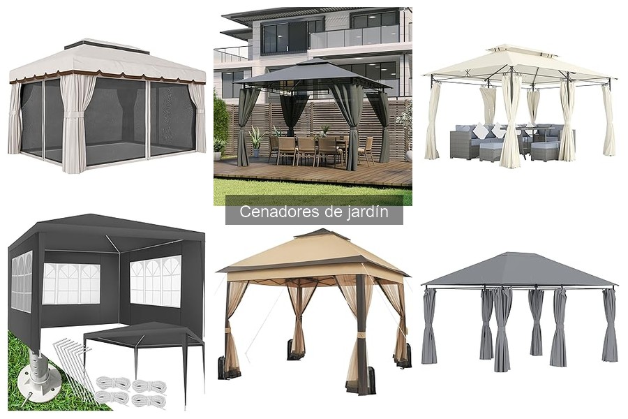 Dónde comprar cenadores de jardín: tiendas y precios