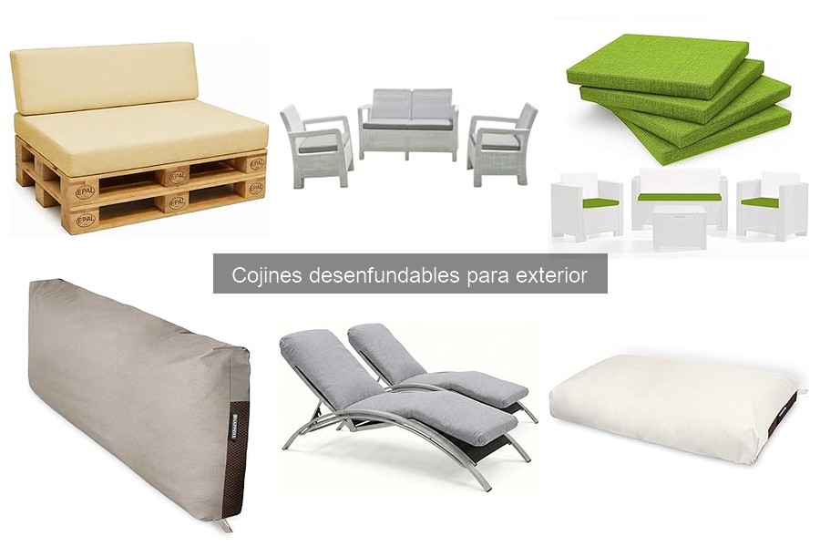 Dónde comprar cojines desenfundables para exterior: guía 2023