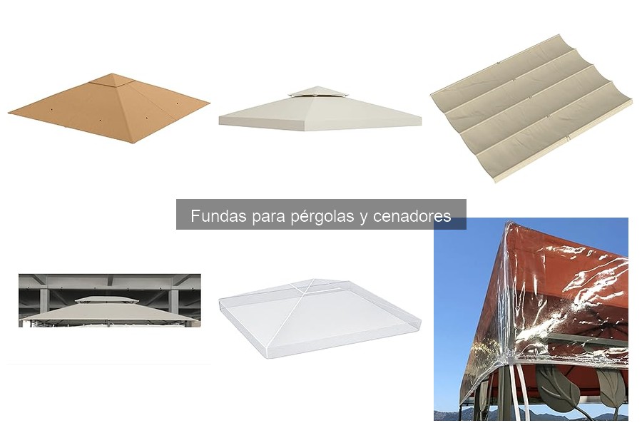 Dónde comprar fundas para pérgolas y cenadores a buen precio