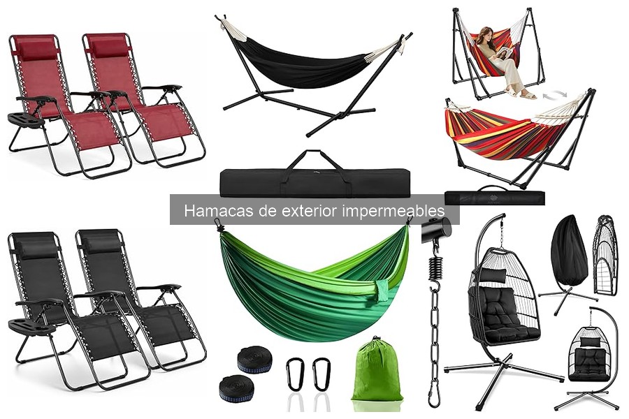 Dónde comprar hamacas de exterior impermeables a buen precio