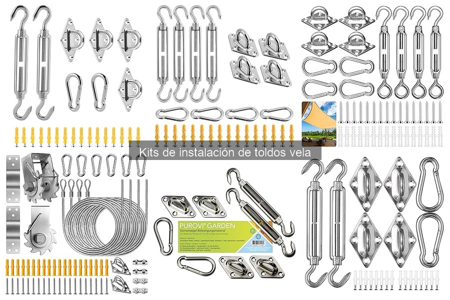 Dónde comprar kits de toldos vela: guías y ofertas
