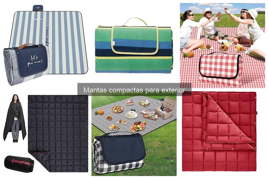 Dónde comprar mantas compactas para exterior: guía de precios