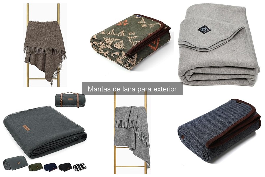 Dónde comprar mantas de lana para exterior: guía completa