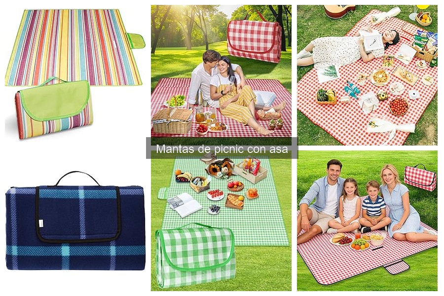 Dónde comprar mantas de picnic con asa a buen precio