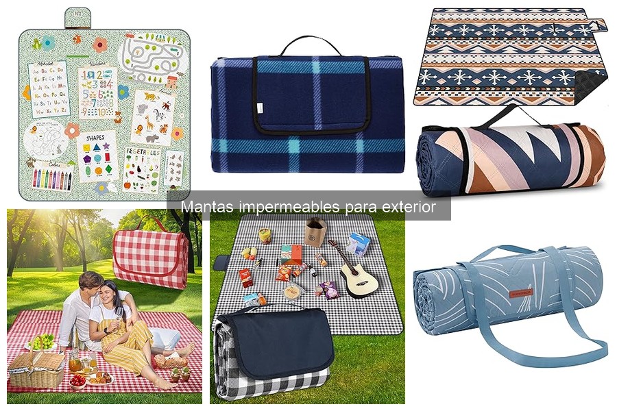 ¿Dónde comprar mantas impermeables para exterior al mejor precio?
