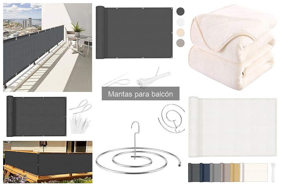Dónde comprar mantas para balcón a buen precio
