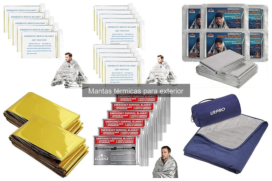 Dónde comprar mantas térmicas para exterior fácilmente