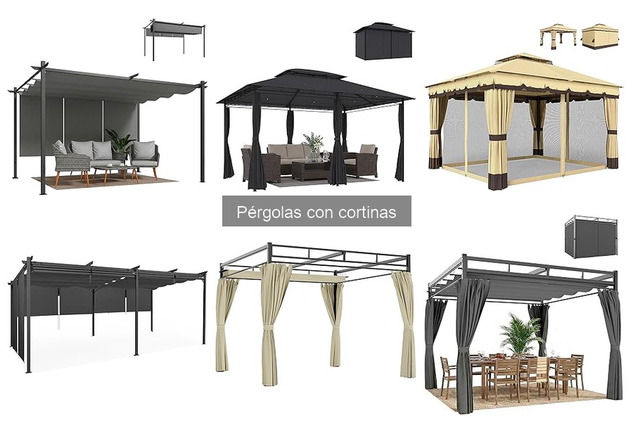 Dónde comprar pérgolas con cortinas online: ¡las mejores opciones!
