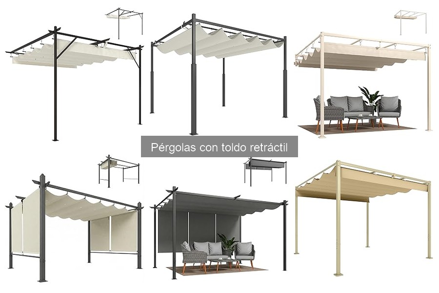 Dónde comprar pérgolas con toldo retráctil: Guía y ofertas