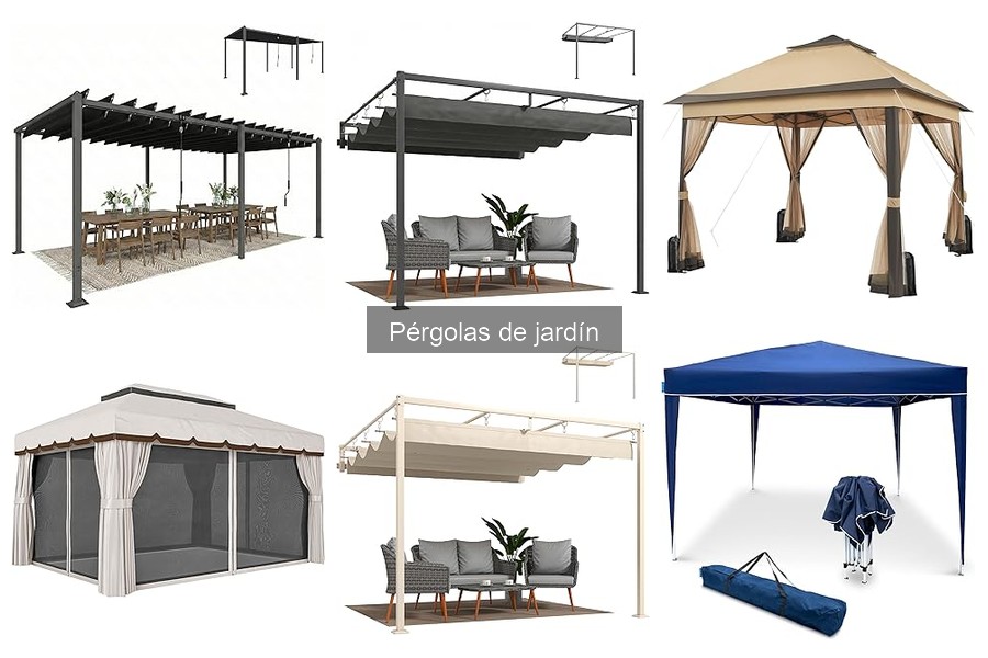 Dónde comprar pérgolas de jardín: opciones en línea y tiendas