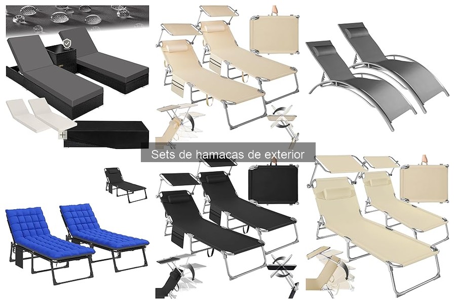Dónde comprar sets de hamacas de exterior online: Mejores opciones