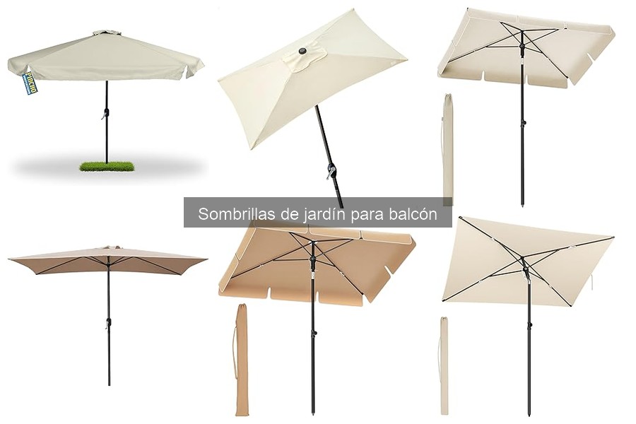 Dónde comprar sombrillas de jardín para balcón: guía y mejores opciones
