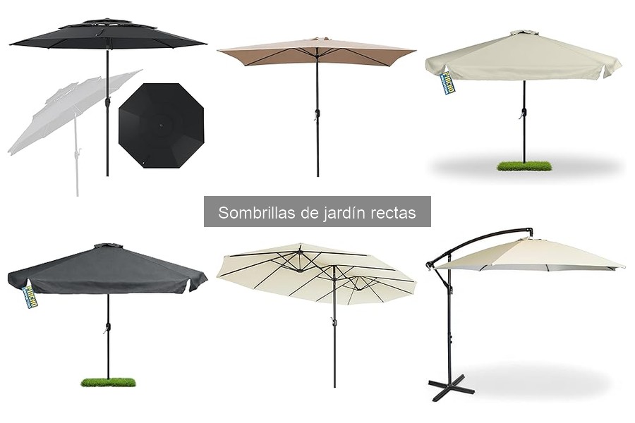 Dónde comprar sombrillas de jardín rectas económicas