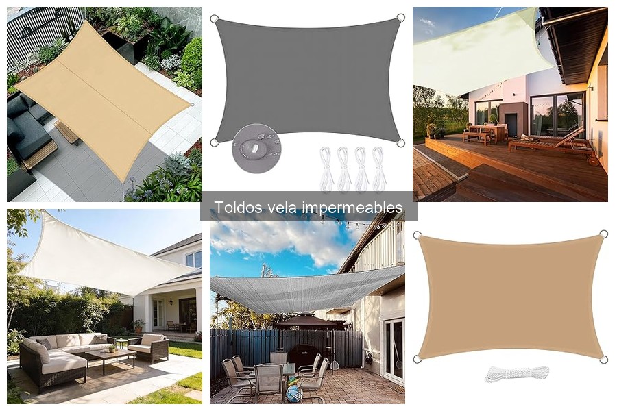 ¿Dónde comprar toldos vela impermeables online?