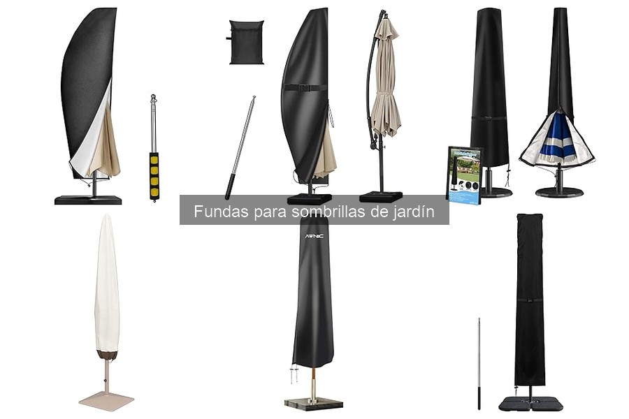 Durabilidad de fundas para sombrillas: ¿Qué material elegir?