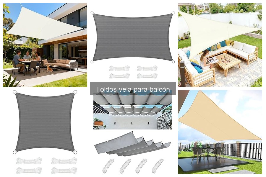 Efecto de los toldos vela en la temperatura del balcón