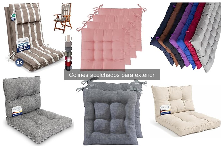 Errores comunes al comprar cojines acolchados para exterior